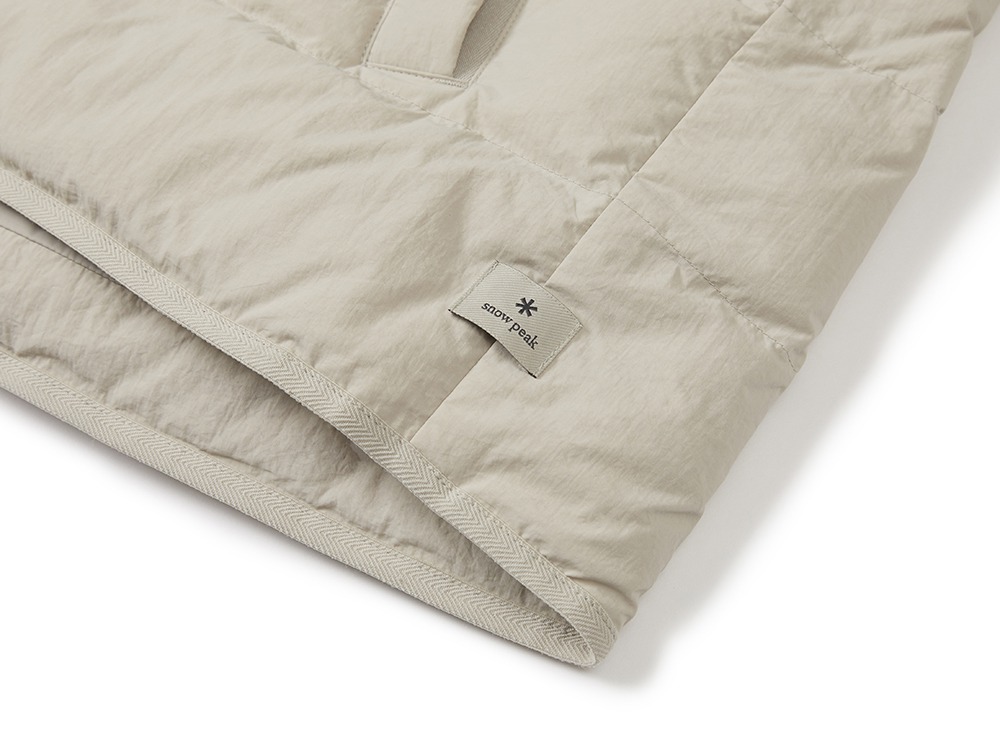Land Lightweight Down Vest L LIGHT BEIGE