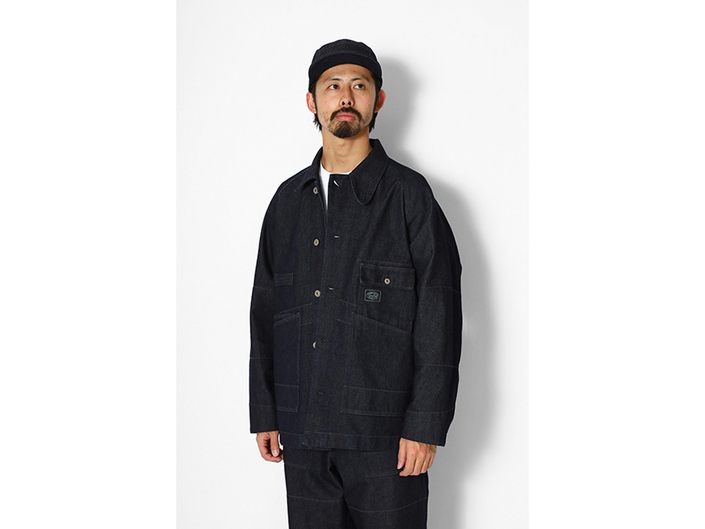 TAKIBI Denim Jacket M Black