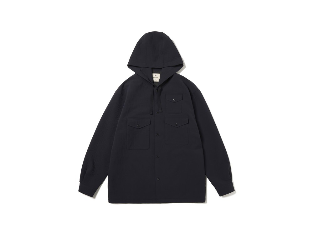 【先行予約商品】Easy Cloth Hooded Shirt M DARK NAVY