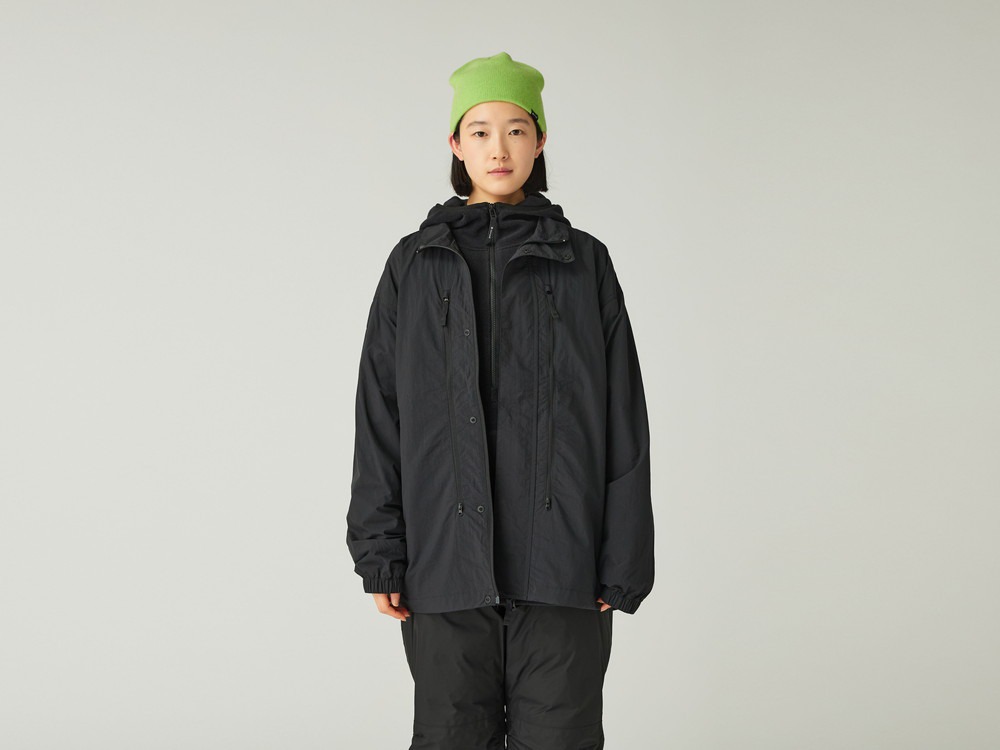 【先行予約商品】Nylon Tussah Utility Storage Jacket S BLACK