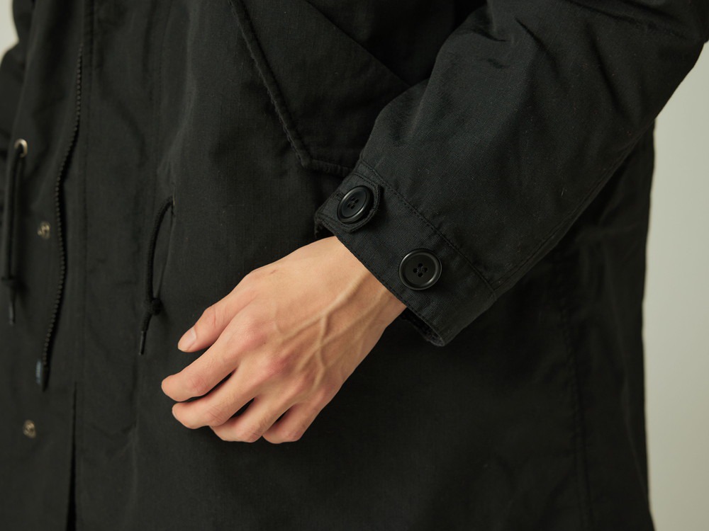 【先行予約商品】TAKIBI Ripstop Adjustable Fishtail Coat S OLIVE