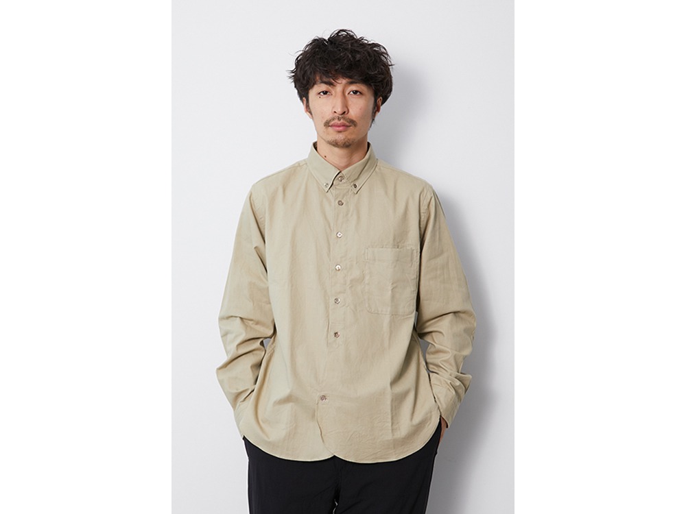 OG Cotton Poplin BD Shirt 1 Beige