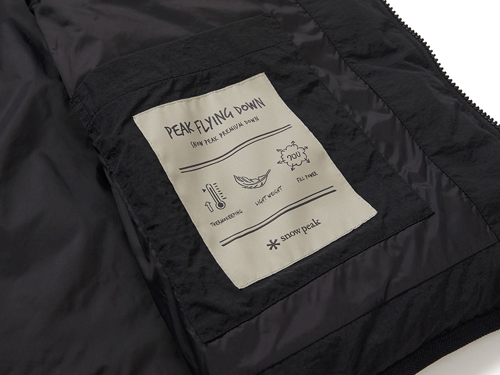 Land Lightweight Down Vest M BLACK