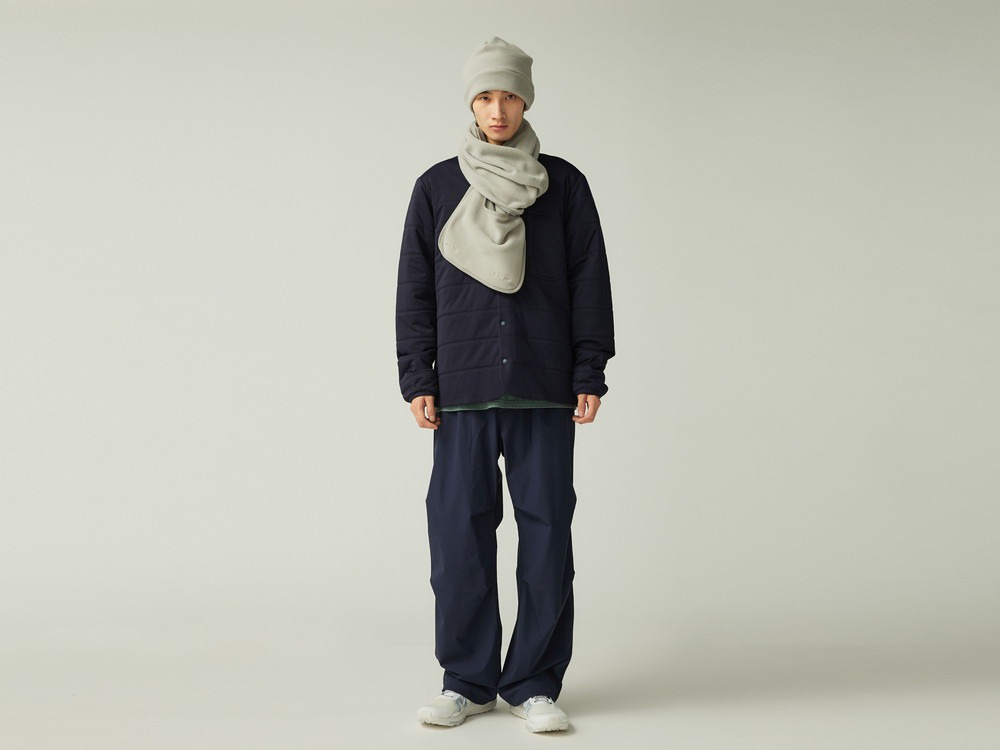 Flexible Insulated Cardigan 2 BLACK