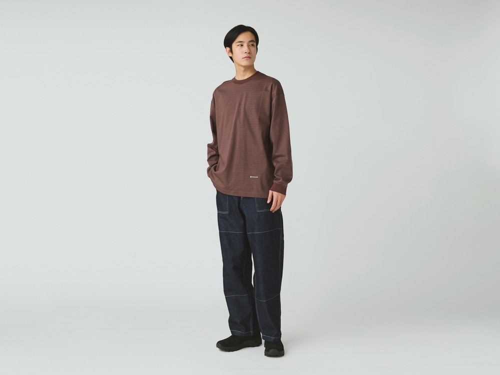 OG CottonMercerizedBD L/S T-Shirt M BLUE BD