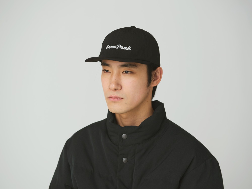 【先行予約商品】Snow Peak Typography Cap One BLACK