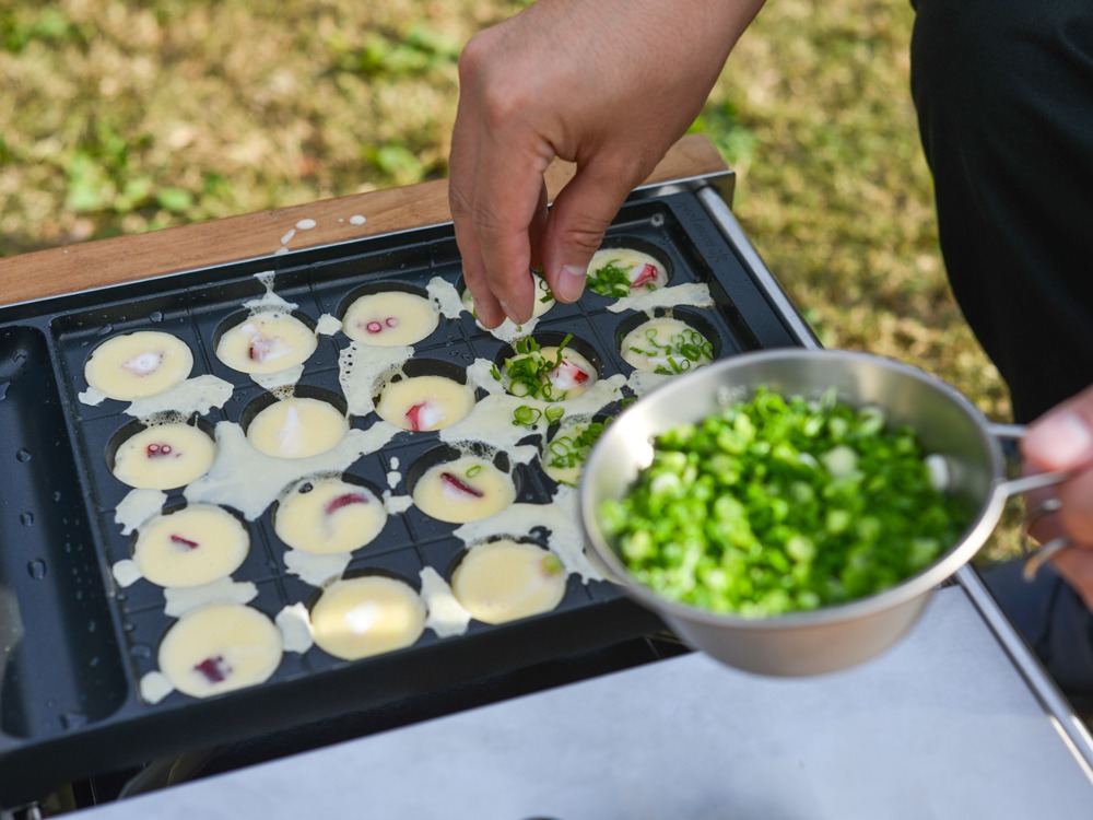 雪峰苑＊たこ焼きプレートセット 新品未使用 スノーピークアウトドア ...