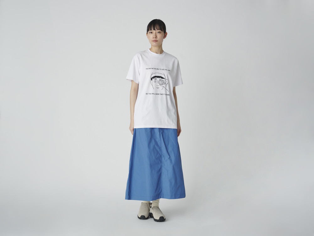 Light Mountain Cloth Skirt 1 BLUE