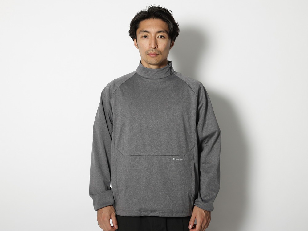 【期間限定価格 5月6日まで】Lightweight Softshell Pullover 1 Black