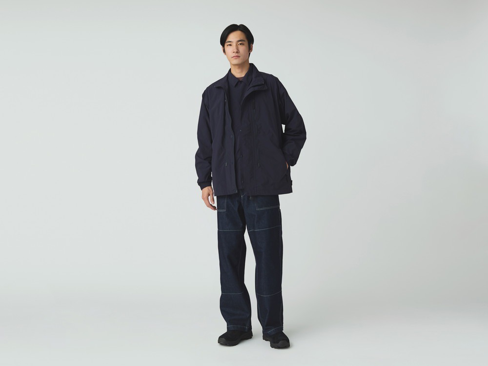 【先行予約商品】Nylon Tussah Utility Storage Jacket S BLACK