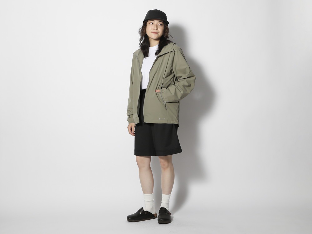 Stretch Packable Jacket S Sage