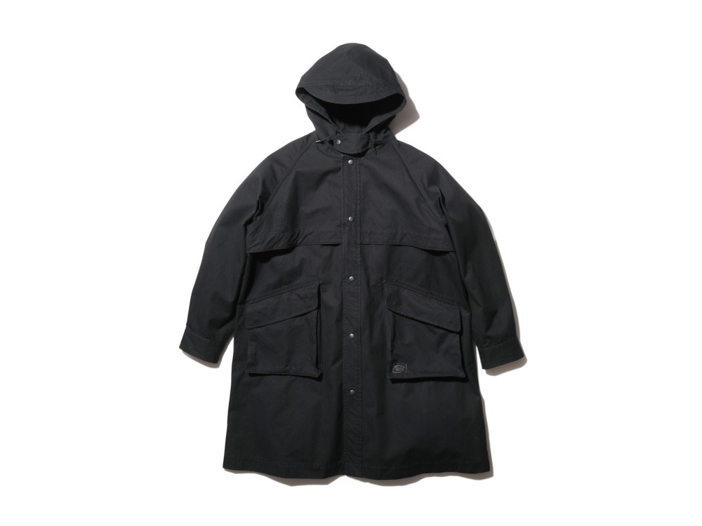 TAKIBI Canvas Coat M Black