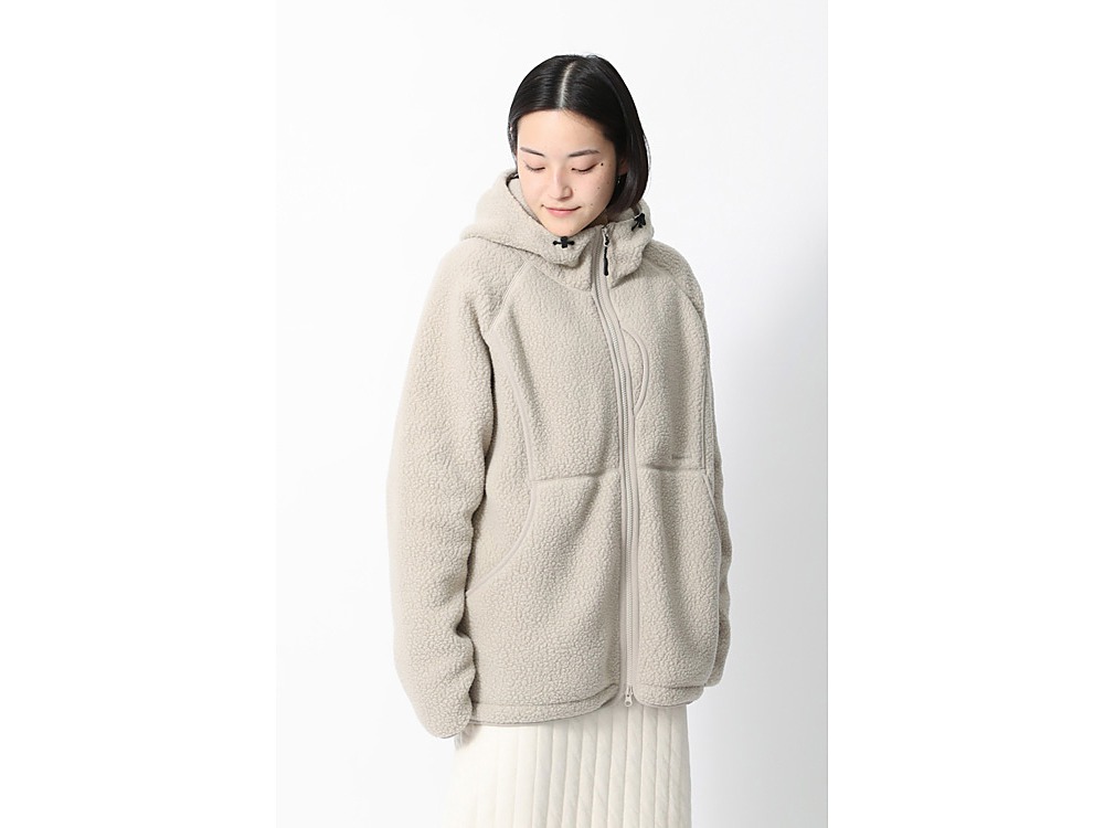 Thermal Boa Fleece Jacket M Beige