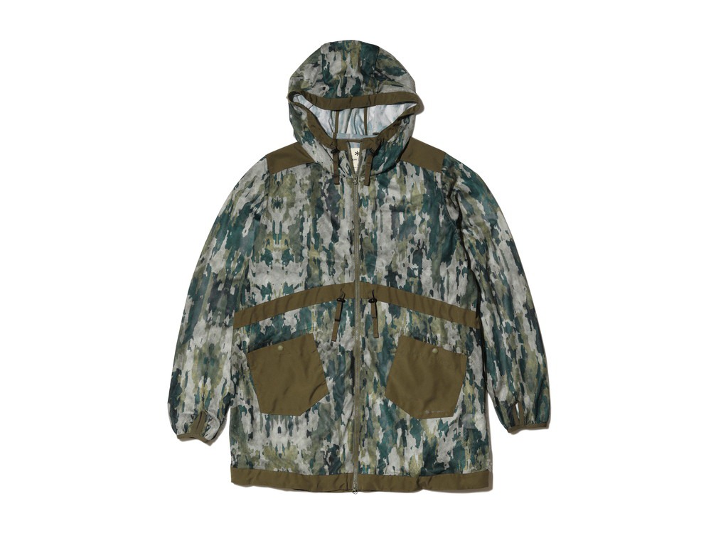 Printed Insect Shield Mesh Middle Jacket 3 Olive