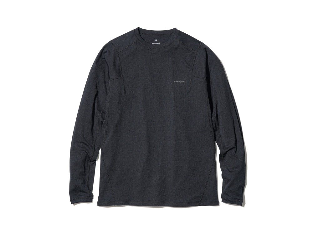 Pe Power Dry L/S T shirt M Black(SW-23SU01103BK) | Tシャツ