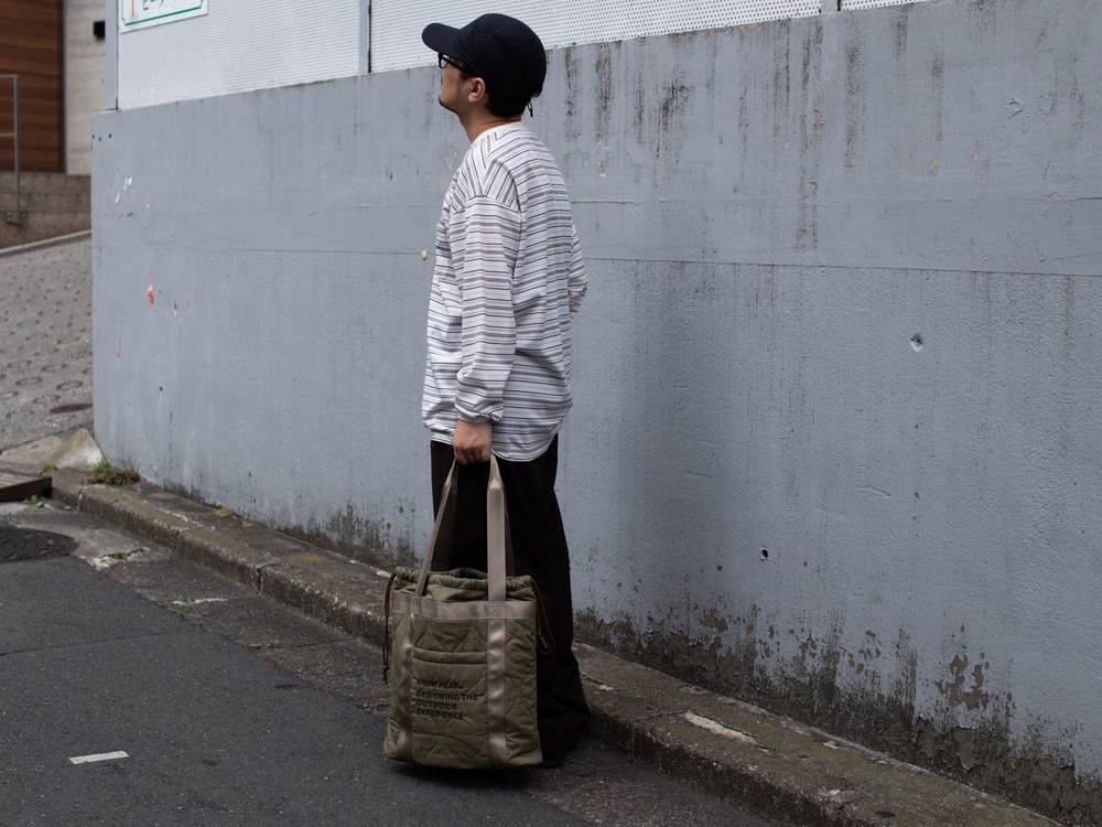 Quilted Ripstop Tote One OLIVE