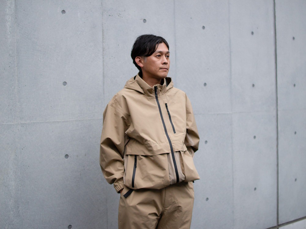SYMPATEX Hybrid Rain Jacket S BEIGE