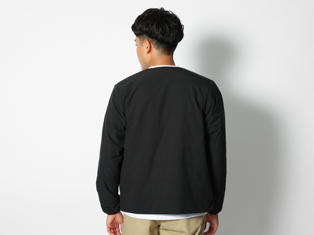 Flexible Insulated Cardigan 2 Black