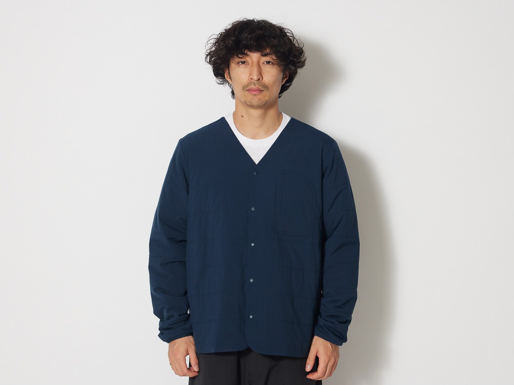 Flexible Insulated Cardigan M Black(SW-23AU00103BK) | フレキシブル 