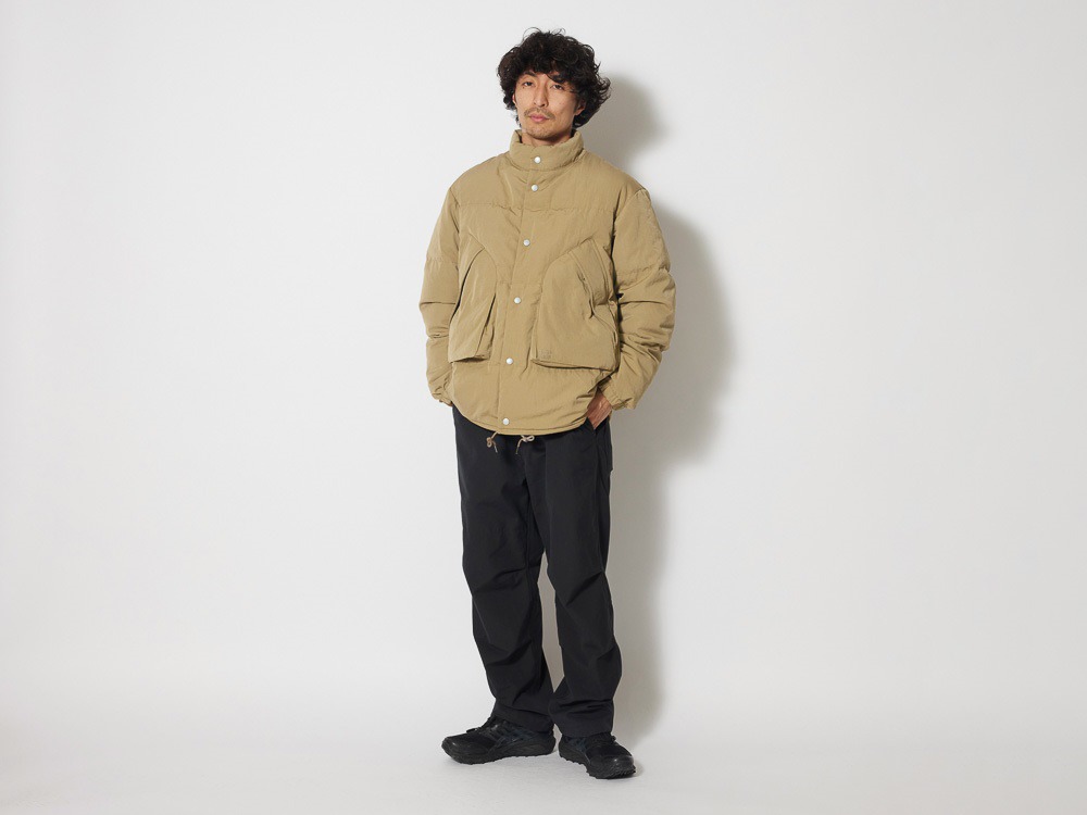 TAKIBI Down Jacket M Beige