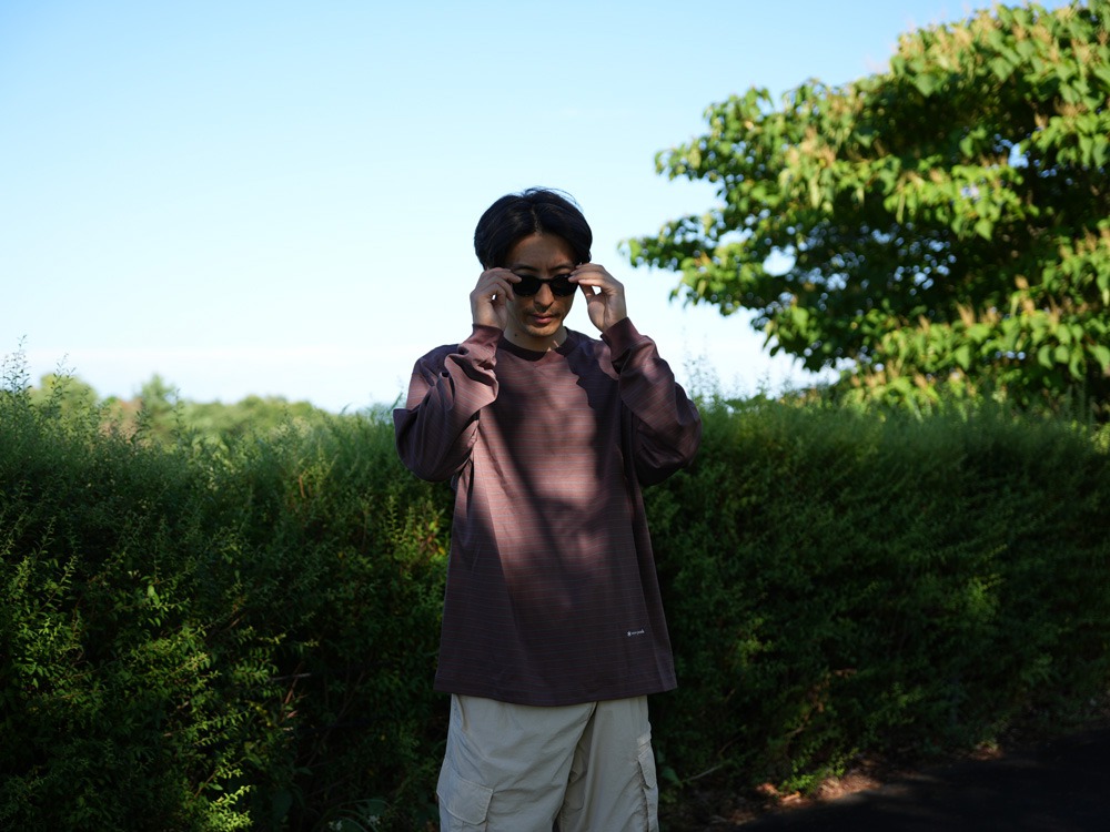OG CottonMercerizedBD L/S T-Shirt M BLUE BD