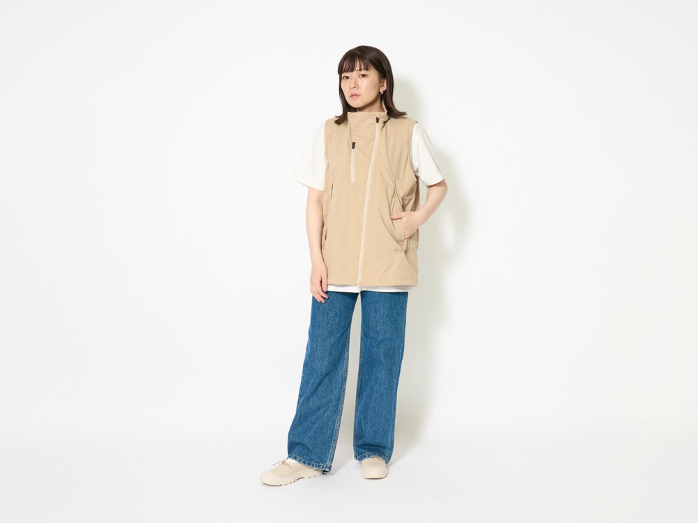 Stretch FR Vest M Beige(JK-23SU00303BG) | ベストの通販（アウトドア