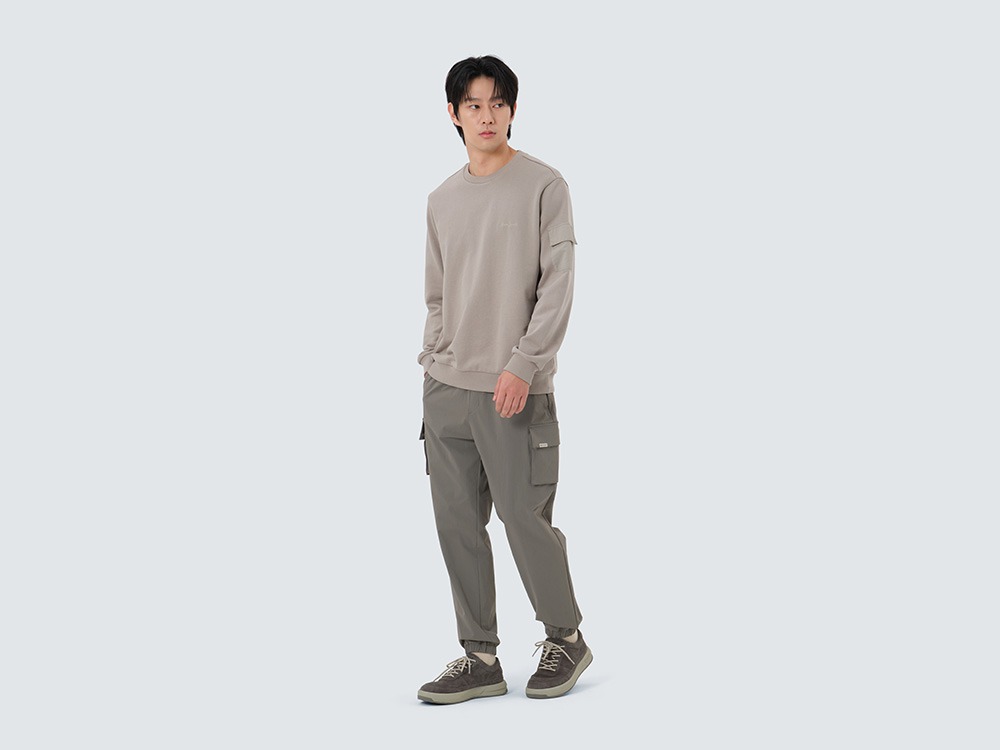 Land Pocket Sweatshirt M FOG GREY