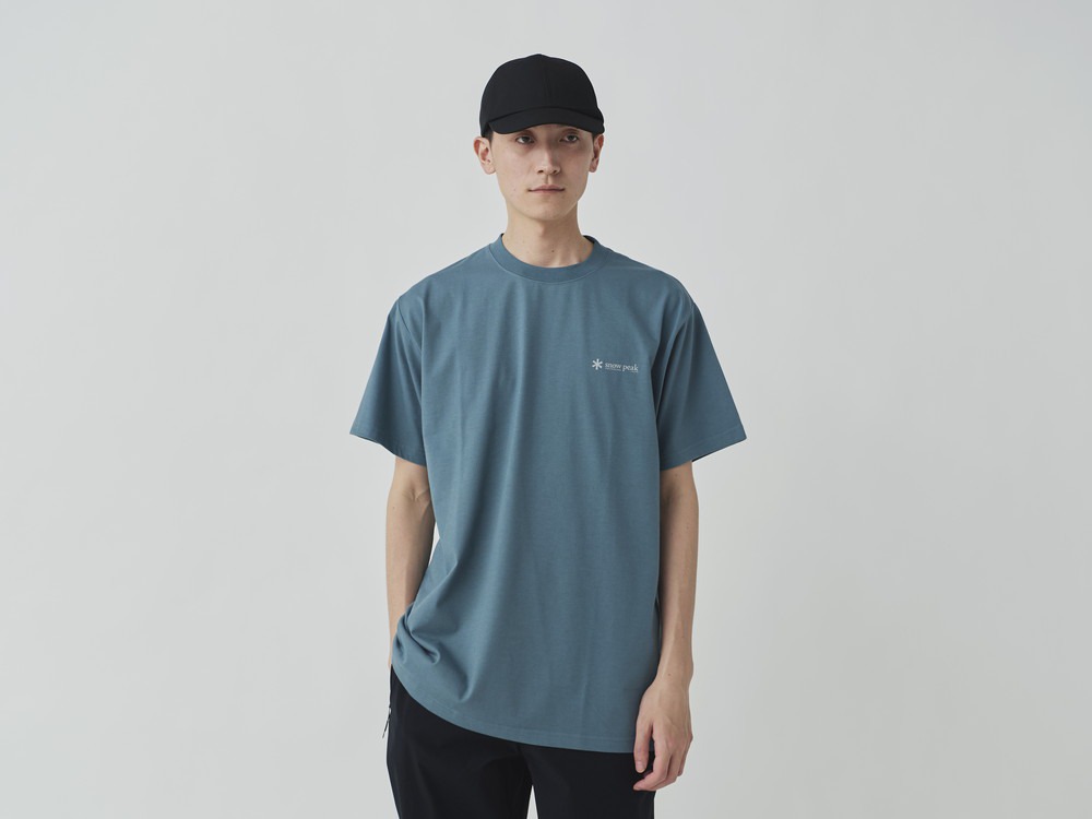 Snow Peak Logo T-Shirt S WHITE