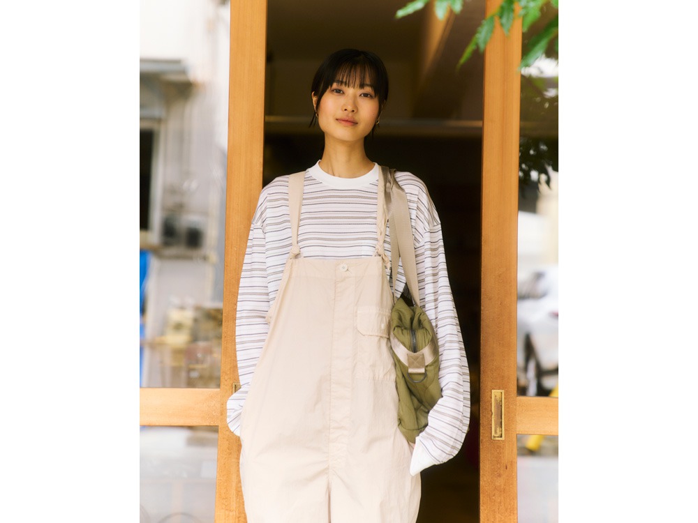 Garment Dyed Overalls 1 IVORY