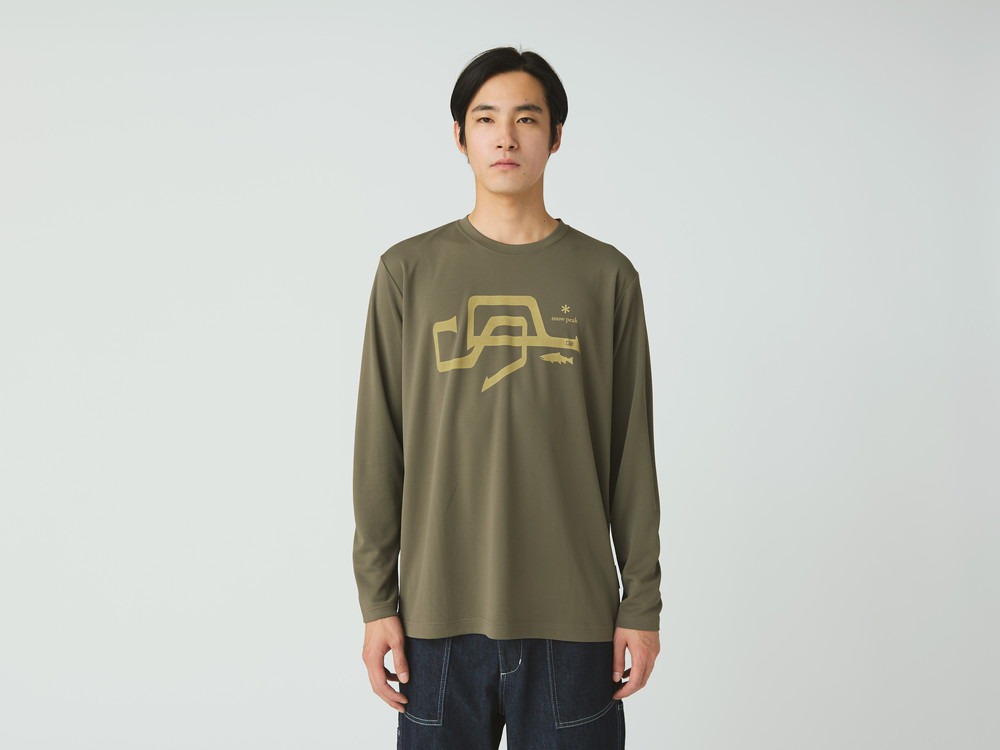SP Logo Graphic Long Sleeve T-Shirt S WHITE