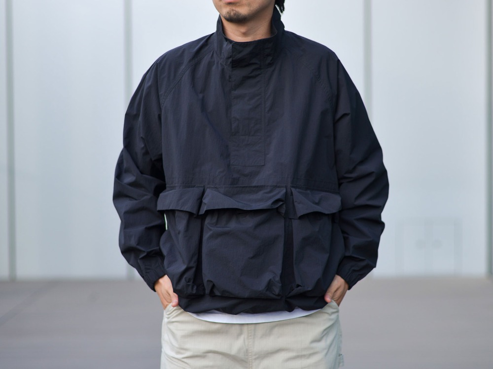 Nylon Tussah Anorak M LIGHT OLIVE