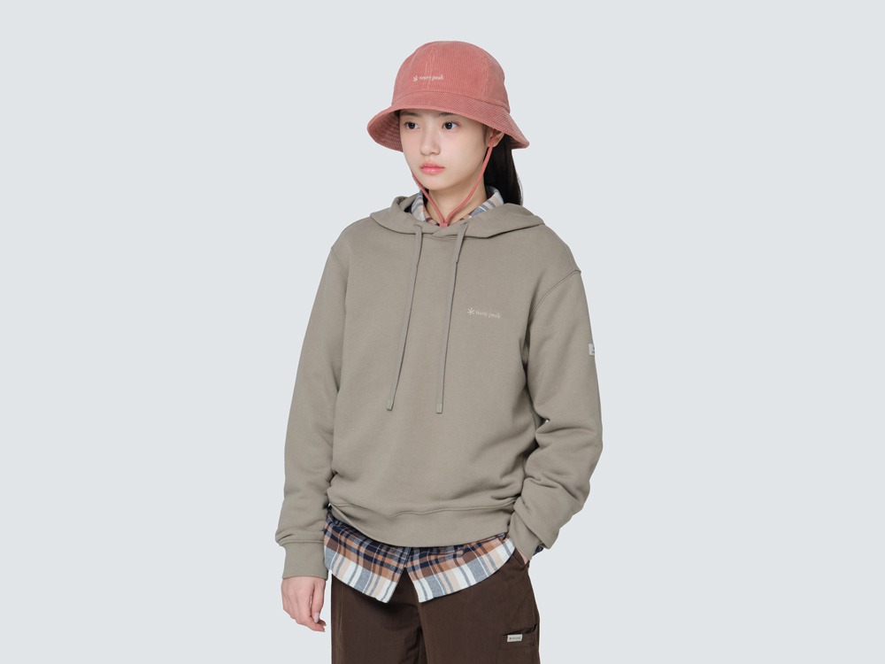 Women's Basic Hoodie L LIGHT BEIGE