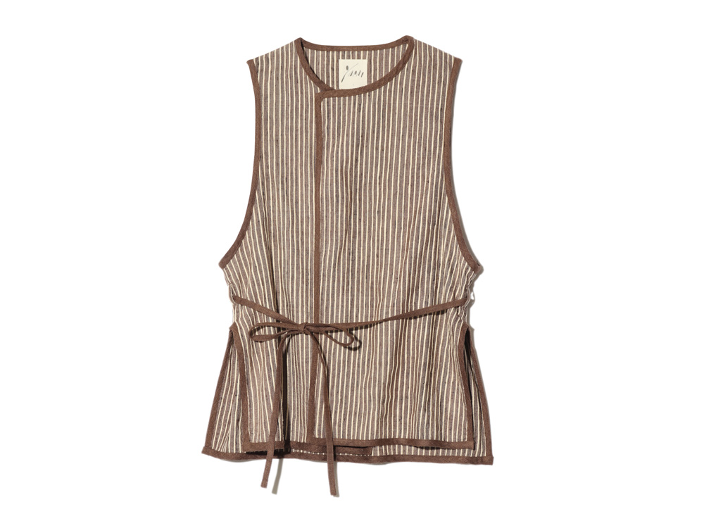 Hand-woven Wild Silk Tussah Vest