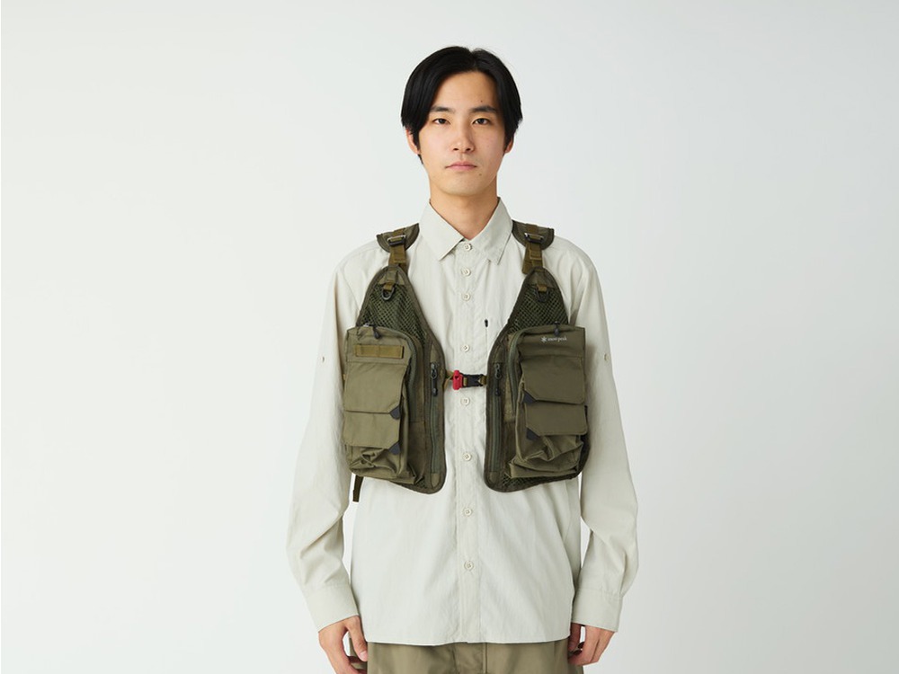 SP FF Joint System Vertical Strap Mesh Vest One OLIVE