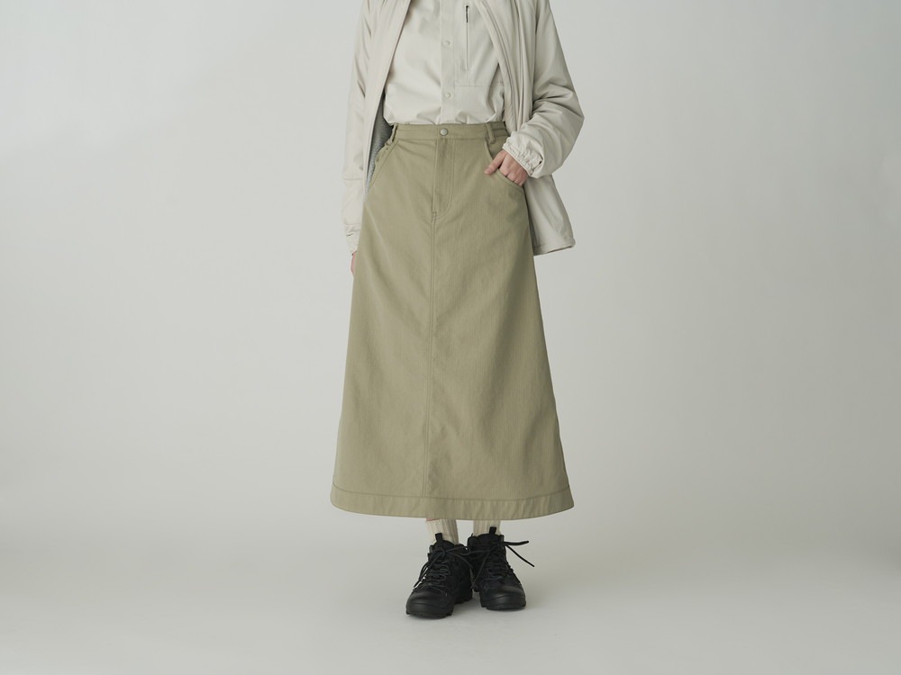 TAKIBI Ripstop Skirt 1 Black