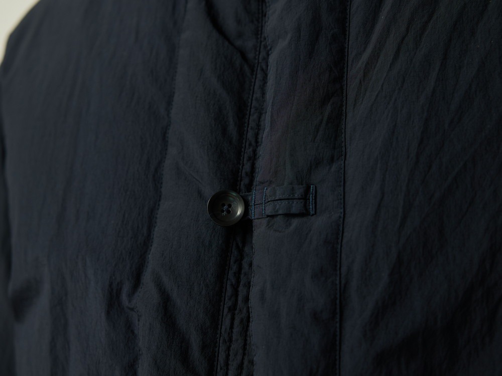 Garment Dyed Down Jacket S NAVY