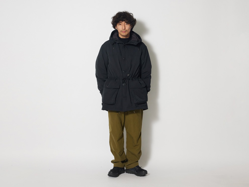 TAKIBI Down Coat S Black