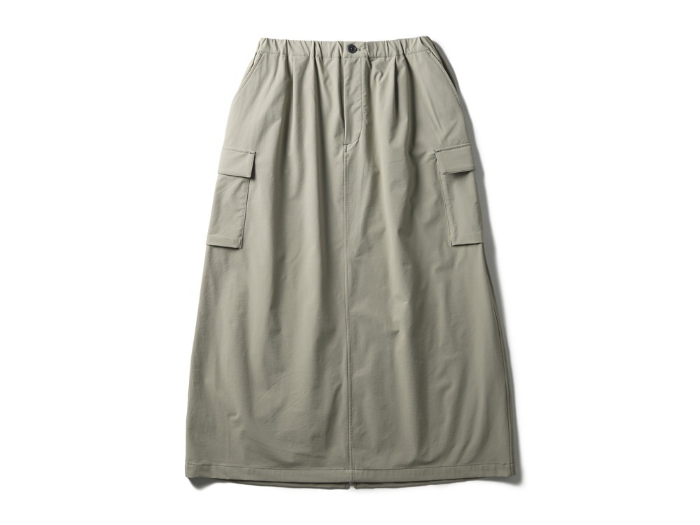 【先行予約商品】Water-Repellent Stretch Skirt 1 LIGHT GREY