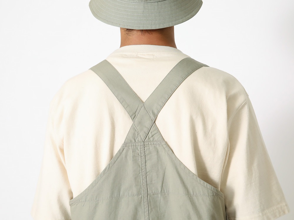 TAKIBI Light Ripstop Overalls M Beige