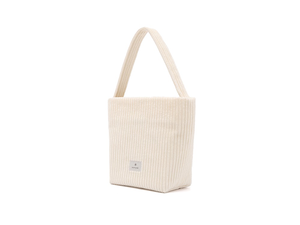 Corduroy Micro Tote Bag One CREAM BEIGE