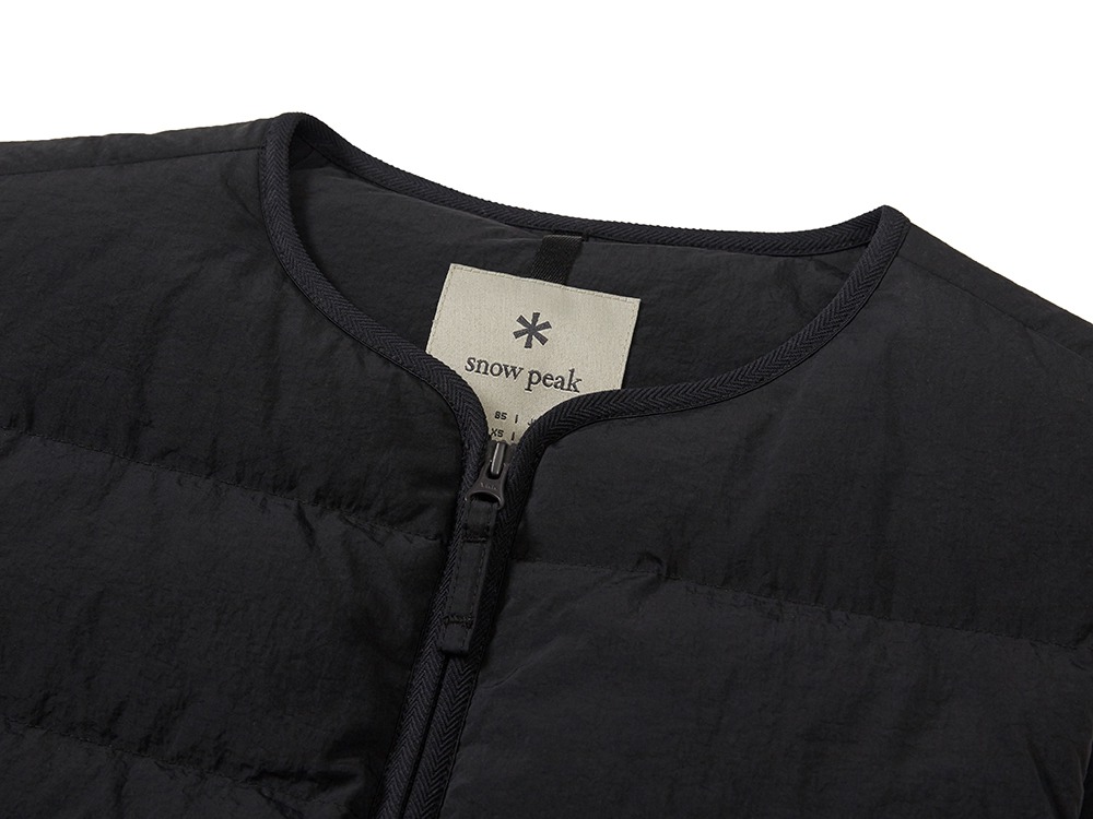Land Women's Lightweight Down Vest M BLACK