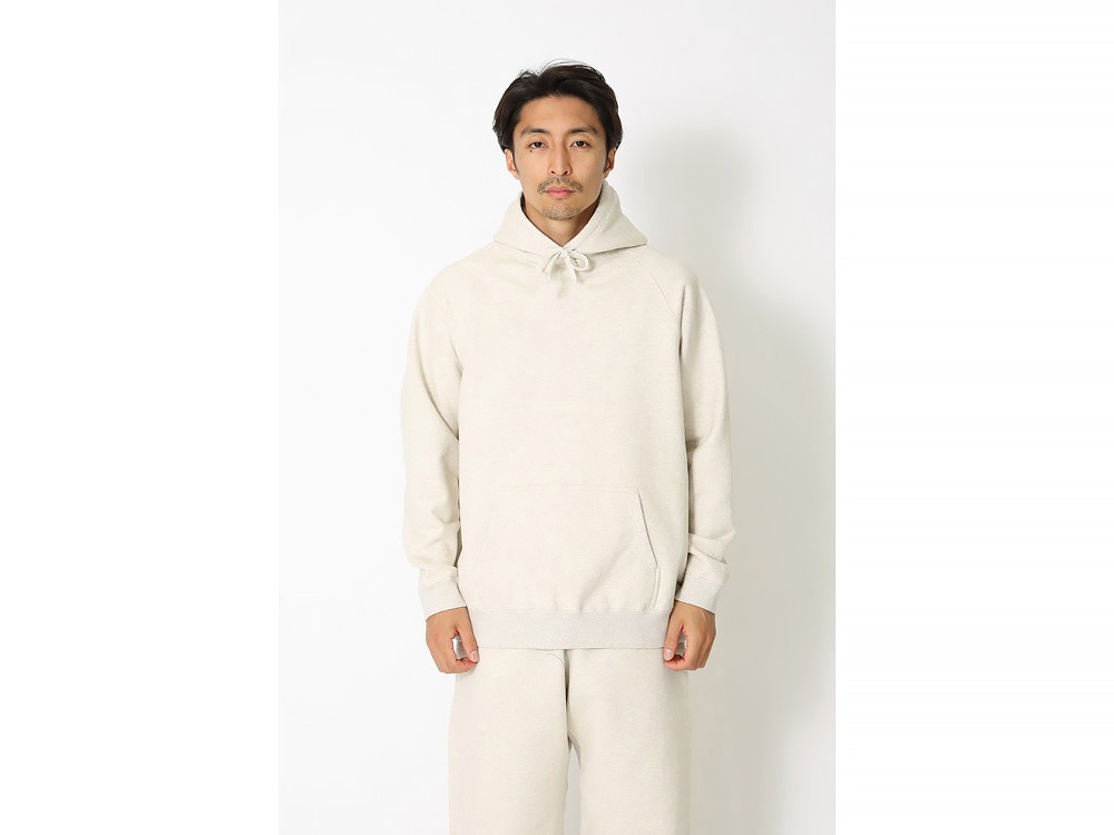 Recycled Cotton Pullover Hoodie 1 Black