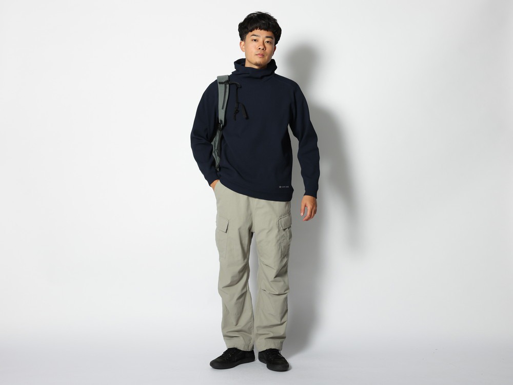 snow peak スノーピーク ウインドプルオーバー SP Logo Sweat