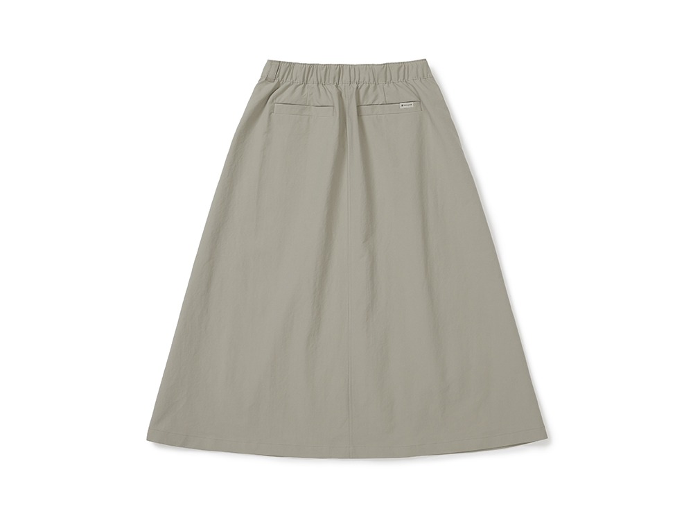 Polywasher Skirt S KHAKI BEIGE