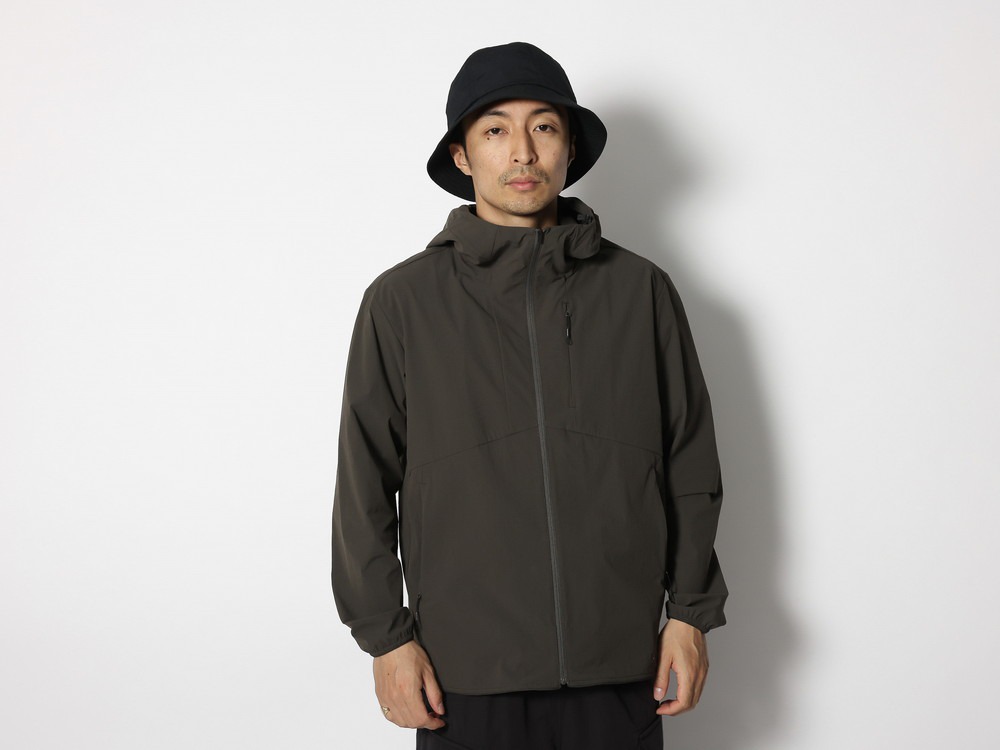 Active Comfort Zip Up Parka 1 Darkolive