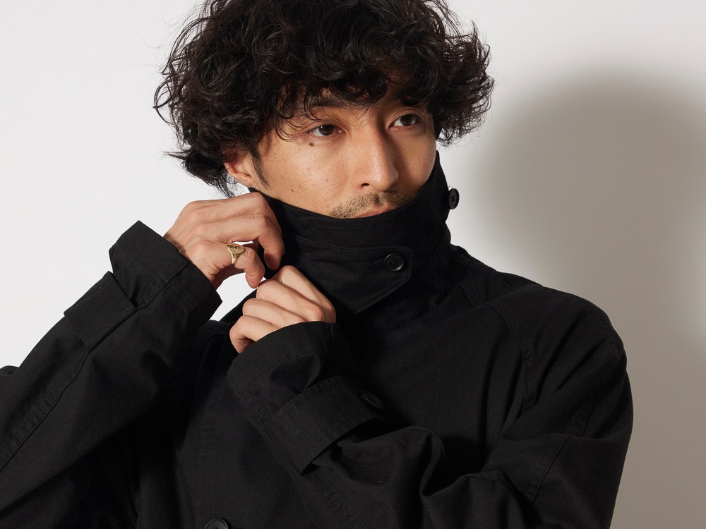 TAKIBI Chino Trench Coat M Black(JK-23AU10803BK) | コートの通販