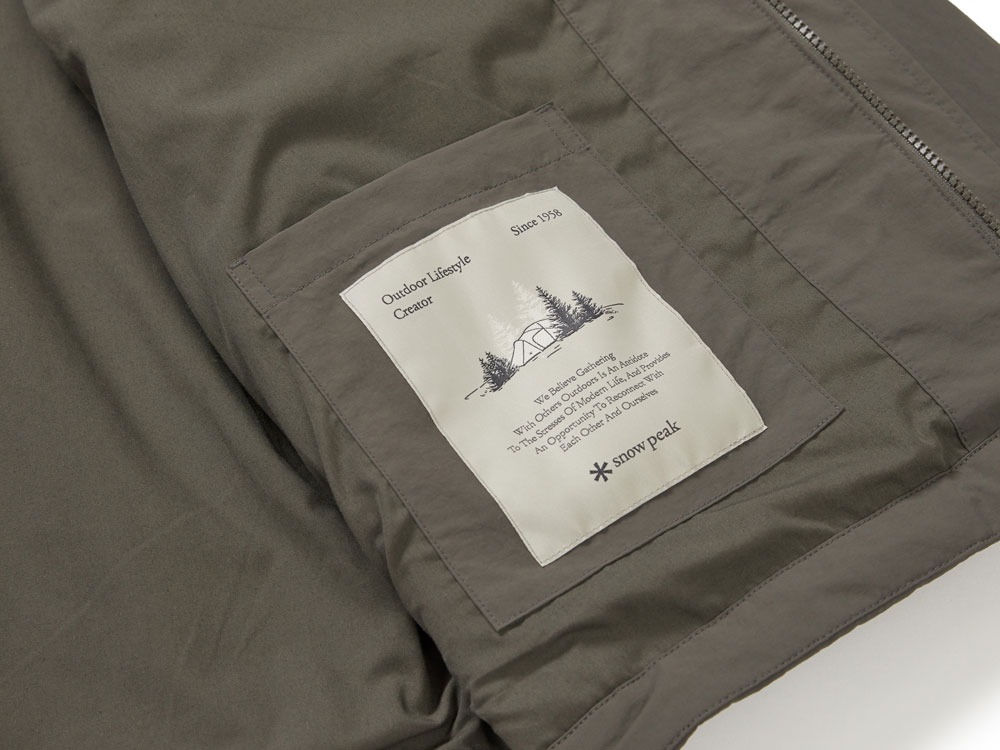 Cample Utility Windbreaker M DARK KHAKI