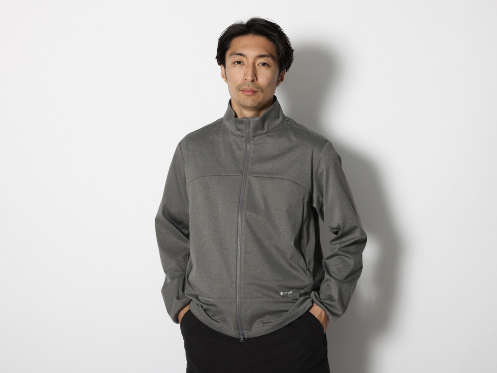 Lightweight Softshell Jacket L M.grey(JK-24SU00704MG) | ジャケットの通販（アウトドア用品）は スノーピーク(Snow Peak)