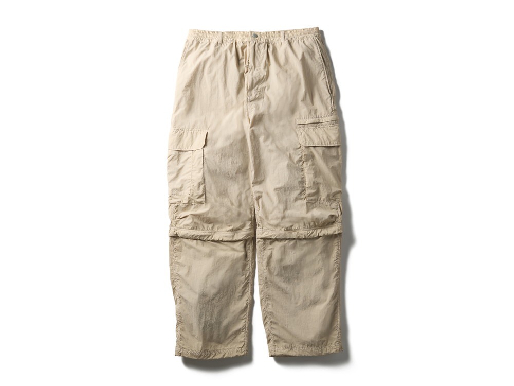【先行予約商品】Garment Dyed Convertible Pants S IVORY