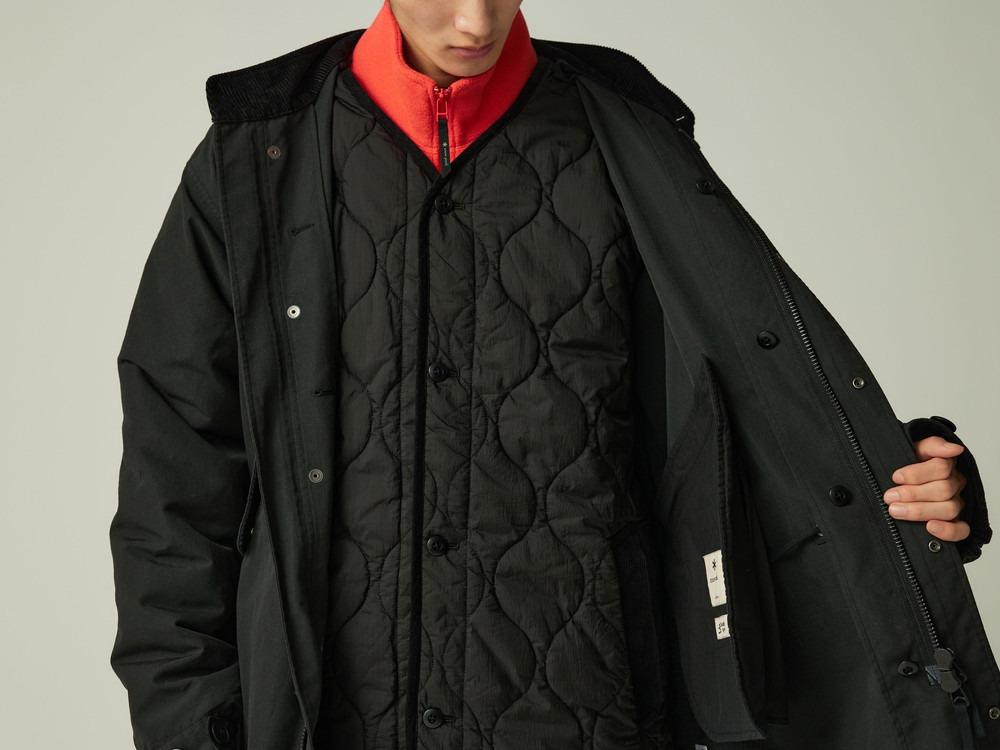 【先行予約商品】TAKIBI Ripstop Adjustable Fishtail Coat S OLIVE